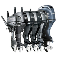 Moteur hors-bord Yakamain 4 temps 15 CV, moteur hors-bord 4 temps, moteur de bateau, moteur marin universel