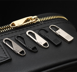 Chất Lượng Cao Có Thể Tháo Rời Xách Tay Zip Pullers Thay Thế Có Thể Tháo Rời Dây Kéo Đầu Thanh Trượt Cho Kim Loại Dây Kéo - Product Image 3