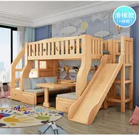 अच्छी तरह से डिजाइन बच्चों बेड लड़कियों सीढ़ियों के साथ 10 साल चारपाई बच्चों के लिए बिस्तर