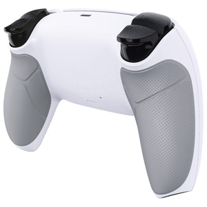 Custodia con guscio posteriore inferiore di ricambio con impugnatura gommata antiscivolo PS5 bianca per Controller Play station <span class=keywords><strong>5</strong></span> - Product Image 4