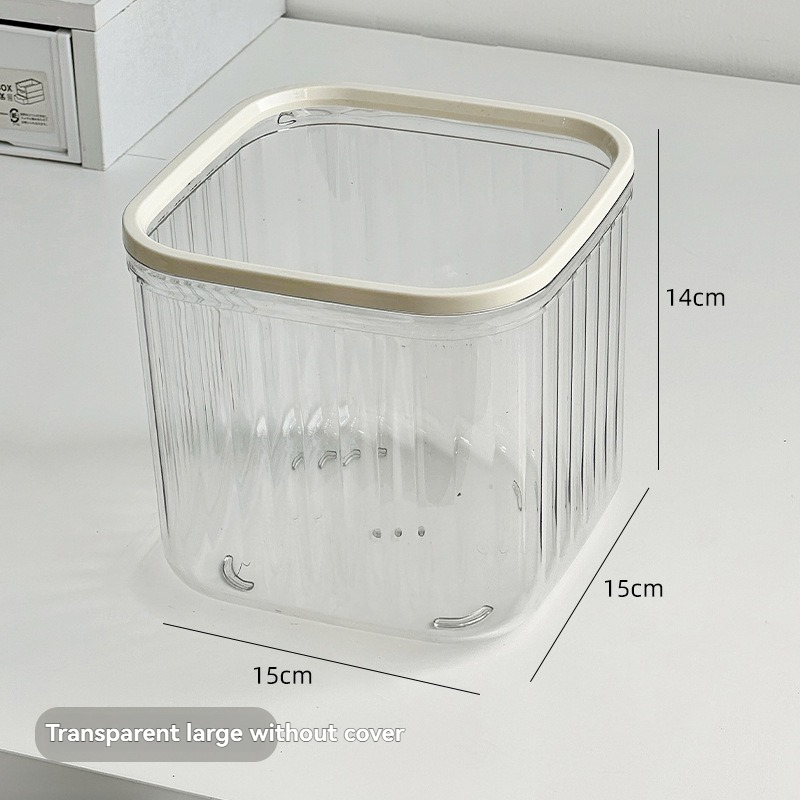 Transparente Grande sin Tapa