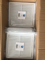 Conception carrée moderne AR6410 bouche d'aération fixe en plastique blanc pour le bureau