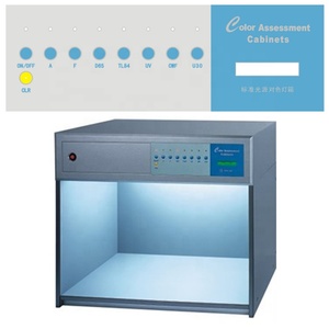 Darsen 7 scatola luminosa del gabinetto di valutazione di corrispondenza di colore della sorgente luminosa con D65. TL84. <span class=keywords><strong>CWF</strong></span>. F/A. UV. U30.INCA - Product Image 6