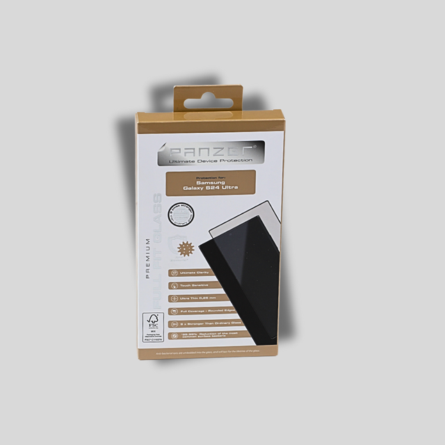 Custom Design Logo Screen Protector Paper Packing Box Mobile Phone Film Packaging Tempered Glass Screen Box Packing Paper Boxes