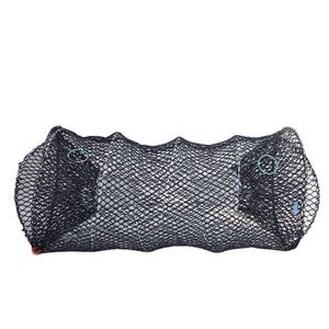 Piège à crabes pliable en maille orange 70x140cm avec ressort en spirale et piège à morue noire <span class=keywords><strong>pour</strong></span> <span class=keywords><strong>les</strong></span> pots à appâts d'Alaska GENGHAI GH-III-05 - Product Image 1