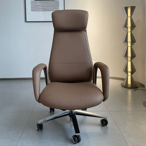 <span class=keywords><strong>Silla</strong></span> de <span class=keywords><strong>Oficina</strong></span> Ergonómica Ajustable de <span class=keywords><strong>Alta</strong></span> Gama <span class=keywords><strong>con</strong></span> <span class=keywords><strong>Ruedas</strong></span>, <span class=keywords><strong>Silla</strong></span> de <span class=keywords><strong>Oficina</strong></span> Ejecutiva de Cuero PU <span class=keywords><strong>para</strong></span> Trabajar, Precio Económico - Product Image 1