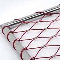 Grillage en fil d'acier galvanisé tissé à mailles plates, vente chaude, direct usine, avec services de découpe et de pliage, ouverture de 50 mm