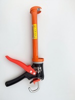 Pistola de Calafateo Manual de Grado Industrial con Estructura de Hierro Giratoria de 360 Grados y 9 Pulgadas para Construcción