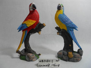 Resina animal pájaro estatuilla hogar Decoración - Product Image 6