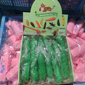 Jumbo Giant Pickle Squishy Stress Relief Toy with Slow Rebound Silicone & Plastic Material Strawberry Grape Flavors 8cm Size - Product Image 5