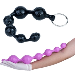 Tapón Anal de Gran Tamaño con Cordón, Material de Silicona Seguro, Apto para Uso Anal Femenino, Tapón Insertable Grande, Masturbador Femenino - Product Image 1