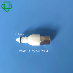 Conectores rápidos JU Collection POM de 6-10 mm con tuercas de seguridad para manguera de goma - Product Image 4