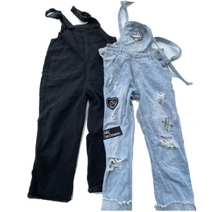 Bales de vêtements usagés d'usine, vêtements coréens d'<span class=keywords><strong>occasion</strong></span>, bretelles courtes, pantalons longs pour femmes, pré-aimés, en lot, Klgs - Product Image 5