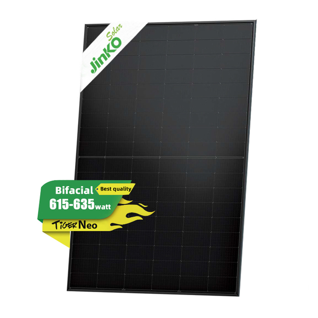 Jinko 615w 620w 625w 630w 635w Solar Panels N Type From Factory Wholesale PV Module Mono Perc high-quality Bifacial