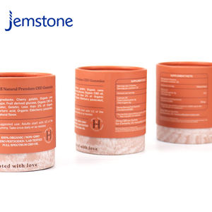 Divers tubes en papier personnalisés conception libre emballage de boîte de tube en papier biodégradable avec logo personnalisé - Product Image 5