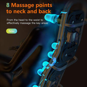 Beste <span class=keywords><strong>Massage</strong></span>-Shiatsu-Massagesessel Ganzkörper-Liegesessel Zero-Gravity-Massagesessel Elektrisch mit Integriertem Herz-Fuß-Roller Luftdruck - Product Image 3