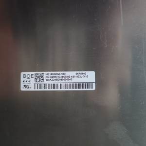NEW 16.0" NE160QDM-NZH 120HZ WQXGA+ <b>laptop</b> lcd screen 2560X1600 40PIN non-touch notebook display panel 04RKHG - Product Image 2