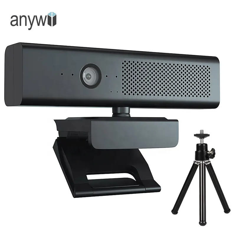 Anywiiขายร้อนH720เว็บCamara Full HD PCกล้องพร้อมไมโครโฟนเว็บแคมAll In Oneเว็บแคมความเป็นส่วนตัวAutofocus 1080Pเว็บแคม