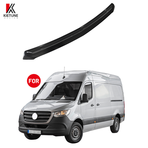 KIETUNE-Deflector de Aire para Motor <span class=keywords><strong>Deportivo</strong></span>, Protector de Insectos para Mercedes Benz <span class=keywords><strong>Sprinter</strong></span> W907 2018-2023, Accesorio Exterior, Color Negro Brillante, ABS - Product Image 1