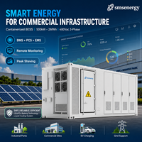 Système de stockage d'énergie hybride solaire-diesel de 2 MWh 1000 kW en conteneur de 20 pieds pour la sauvegarde des centres de données