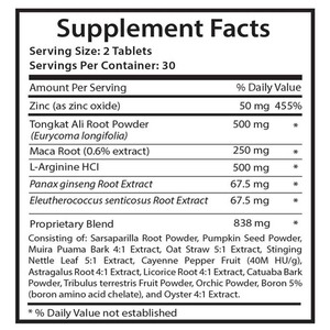 OEM Bestseller Maca-Wurzel Tongkat Ali Kapseln für Männer Fruchtbarkeitspillen zur Vergrößerung von Größe und Umfang Extreme Männliche Leistungssteigerungstabletten - Product Image 3