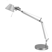 Lampe de bureau pliable à bras long en métal, style nordique simple, protection oculaire, pour lecture, chambre et chevet