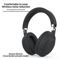 Casque sans fil supra-auriculaire avec réduction de bruit ENC, design pliable 5.0, son stéréo Hi-Fi HD