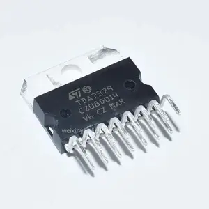 TDA7379 IC TDA7379 TDA 7379โปรเซสเซอร์เสียงเครื่องขยายเสียง IC ZIP-15ต้นฉบับและใหม่2-Channel (สเตอริโอ) หรือ4-Channel (Quad)