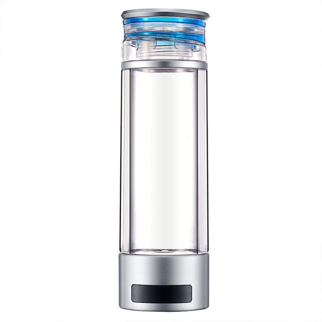 Intelligent 9000ppb Molecular Hydrogen Water Bottle SPE PEM Maker Electric for Office RV Outdoor Household Sport Travel Car Use