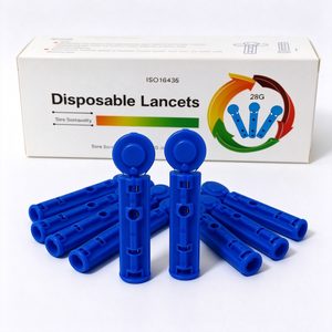 Lancetta di Sicurezza Retrattile ad Attivazione a Pressione 28G, Dispositivo Sterile per Puntura del Dito, Basso MOQ, Supporto OEM Personalizzato - Product Image 6