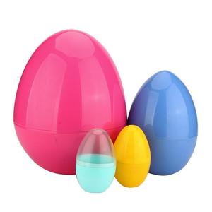 wholesale size large custom printing logo giant jumbo Easter plastic egg