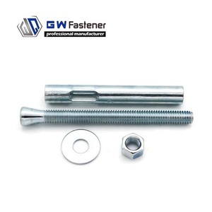 Bulloni Dynabolts M6 M8 M10 M12 M16 Zincati a Caldo con Dado e Rondella, Ancoraggi a Manicotto in Acciaio al Carbonio <span class=keywords><strong>per</strong></span> Applicazioni su Calcestruzzo - Product Image 6