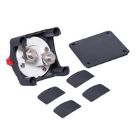 Interrupteur Rotatif Détachable Robuste DPDT 12V 24V 48V pour Batterie de Voiture, Véhicule, Camping-Car, Bateau - Kit de Coupure d'Alimentation Principal
