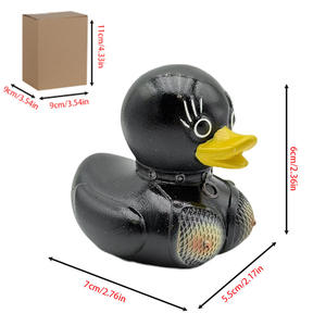 Resina diablo <span class=keywords><strong>pato</strong></span> ornamento elementos malvados figura Punk novedad gótico <span class=keywords><strong>pato</strong></span> escultura Halloween patos decoración coleccionable Juguetes - Product Image 6
