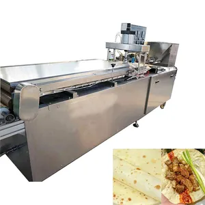 Máquina de fazer tortilha totalmente automática preço de fábrica chapati/paratha/roti/lavash/pão liso/máquina de fazer tortilha com casca de taco