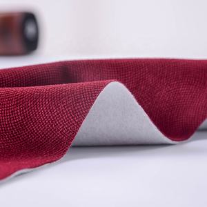 Housse <span class=keywords><strong>de</strong></span> siège <span class=keywords><strong>de</strong></span> chaise en velours 100% polyester ignifuge, imperméable et résistant au rétrécissement TengHui, tissu en velours brûlé - Product Image 3