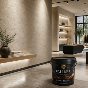 Peinture murale extérieure fine à texture <span class=keywords><strong>de</strong></span> pierre <span class=keywords><strong>de</strong></span> quartz Validea, à base d'eau, revêtement décoratif artistique <span class=keywords><strong>de</strong></span> qualité supérieure, deux composants, écologique - Product Image 6