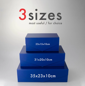Caja Magnética Plegable de Lujo, Caja Rectangular Larga Multicolor para Cosméticos, Vino, Regalos Navideños - Product Image 4