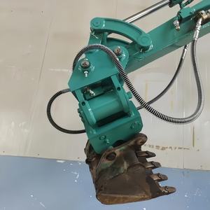 Accesorio de rotor hidráulico para excavadora, enganche rápido, acoplador rápido inclinable con rotación de 180 grados - Product Image 2