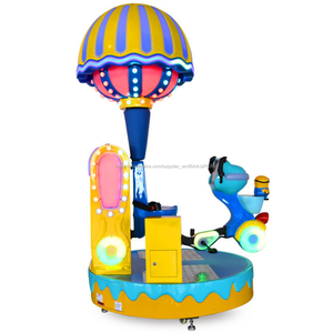 Diseño atractivo niños Arcade moneda operado carrusel feliz <span class=keywords><strong>Bicylce</strong></span> infantil máquina - Product Image 3