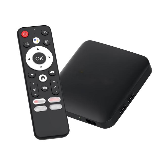 H96Max S905L3 Set-Top Box with Android 14 for HD Wi-Fi Ethernet /USB Ports for Home TV Use