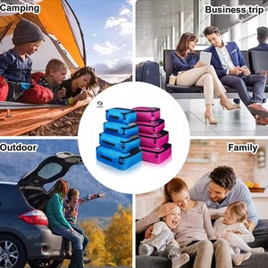 Không thấm nước Polyester nén ánh sáng trọng lượng 4pcs/8 pcs mở rộng đa chức năng du lịch tổ chức Duffle <span class=keywords><strong>Bag</strong></span> đóng gói Cubes <span class=keywords><strong>Set</strong></span> - Product Image 6