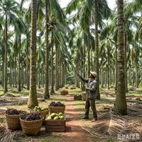 Perche télescopique professionnelle en fibre de carbone pour la coupe de noix de coco, système d'extension à longue portée pour la récolte de noix de coco et l'entretien des palmiers
