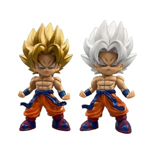 2 Styles Wholesale 16cm <span class=keywords><strong>Goku</strong></span> Super Saiyan Character Dragon DBZ Action Figure PVC Collection Room Decoration - Product Image 1