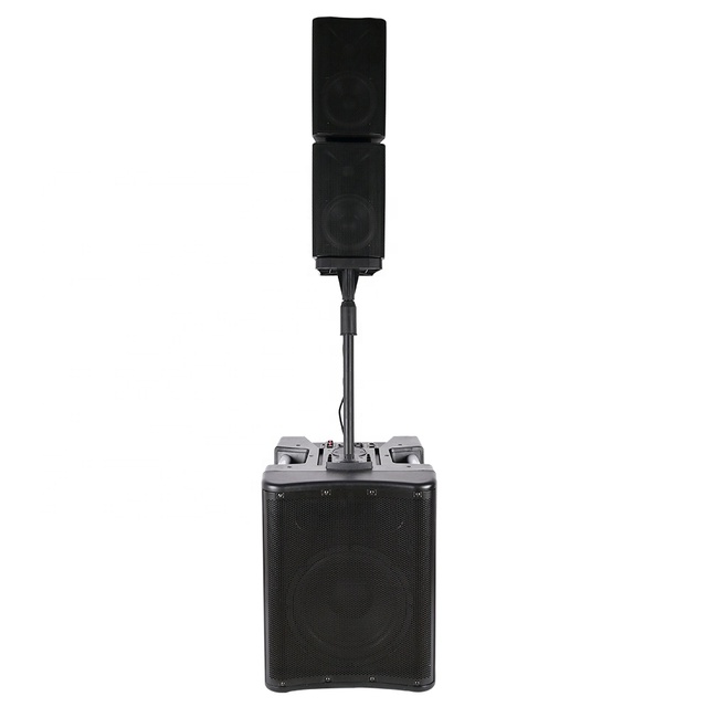 1000W 10inch Subwoofer Powered Karaoke Portable Column BT TWS Active Loudspeaker DJ/PA System PS1050-FM-TWS Bocina Parlante
