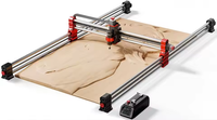 Routeur CNC 4 axes ActionLasers TTC-H80 1000*2000mm, précision 0,05mm, pour le nesting du bois/PVC et la fabrication de portes d'armoires de cuisine, avec moteur