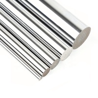 Pièces CNC arbre d'axe linéaire trempé en acier chromé 16mm 20mm 25mm 30mm 35mm 40mm 50mm arbre linéaire