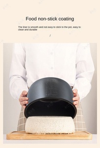 En stock, directement de l'usine, nouvelle cocotte-minute électrique d'extérieur en acier inoxydable de 6 L avec revêtement antiadhésif - Product Image 5