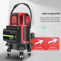 Niveau Laser Infrarouge à Lumière Verte 2 3 5 12 Lignes Bon Marché