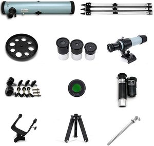 <span class=keywords><strong>Télescope</strong></span> astronomique HD : Haute magnification pour l'observation de <span class=keywords><strong>Jupiter</strong></span> et de la Lune, optique de vision nocturne professionnelle pour débutants - Product Image 4